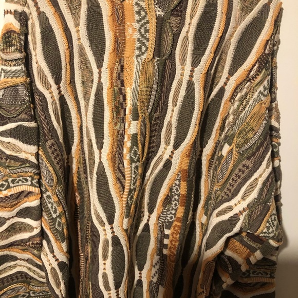 Chunky oversized boho ENRICO UOMO Italy sweater - Picture 7 of 7